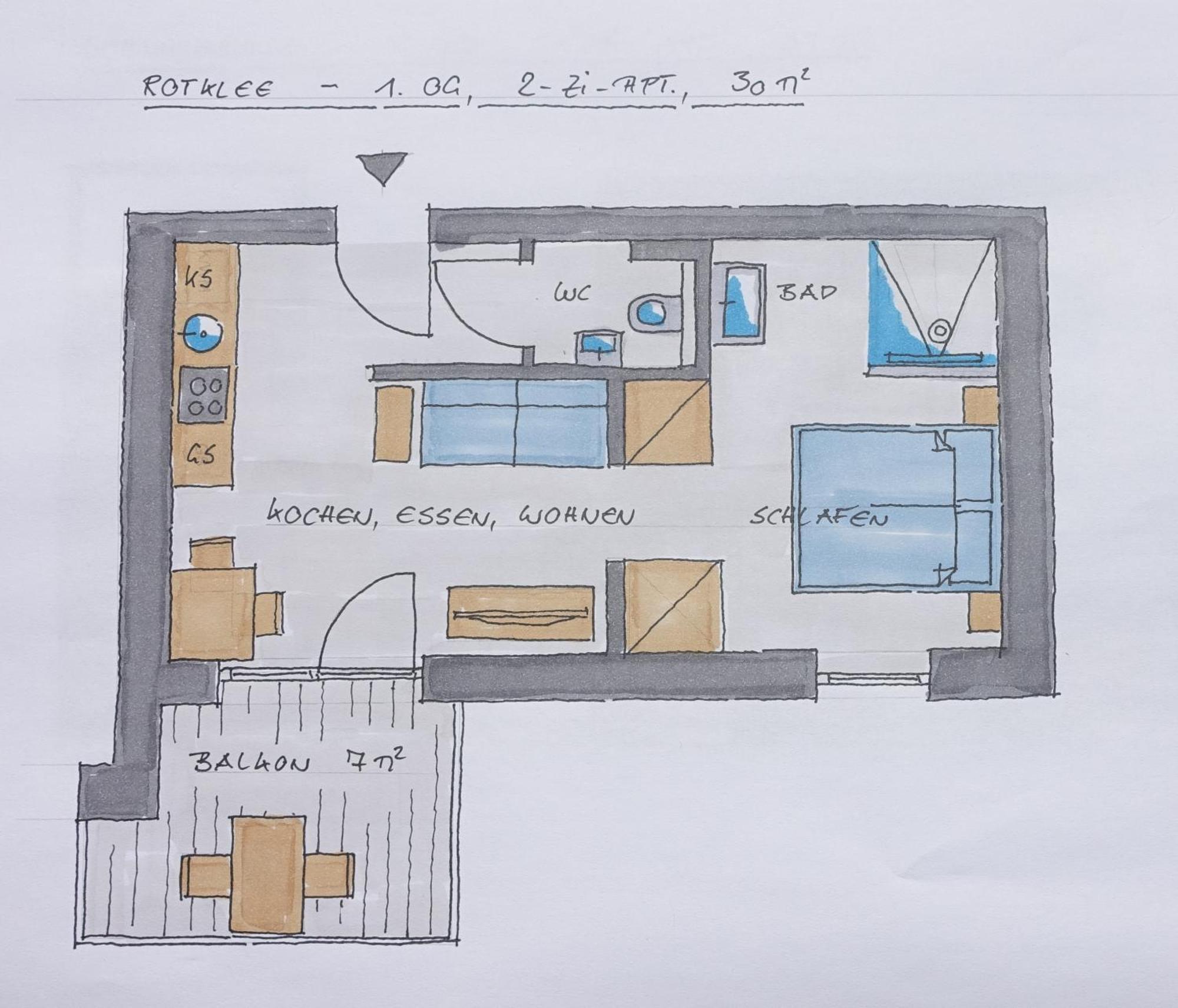 Gluexplatzl Am Wald Apartmán
